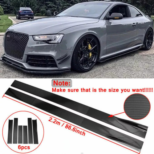 Carbon fiber look side - 86.6'',